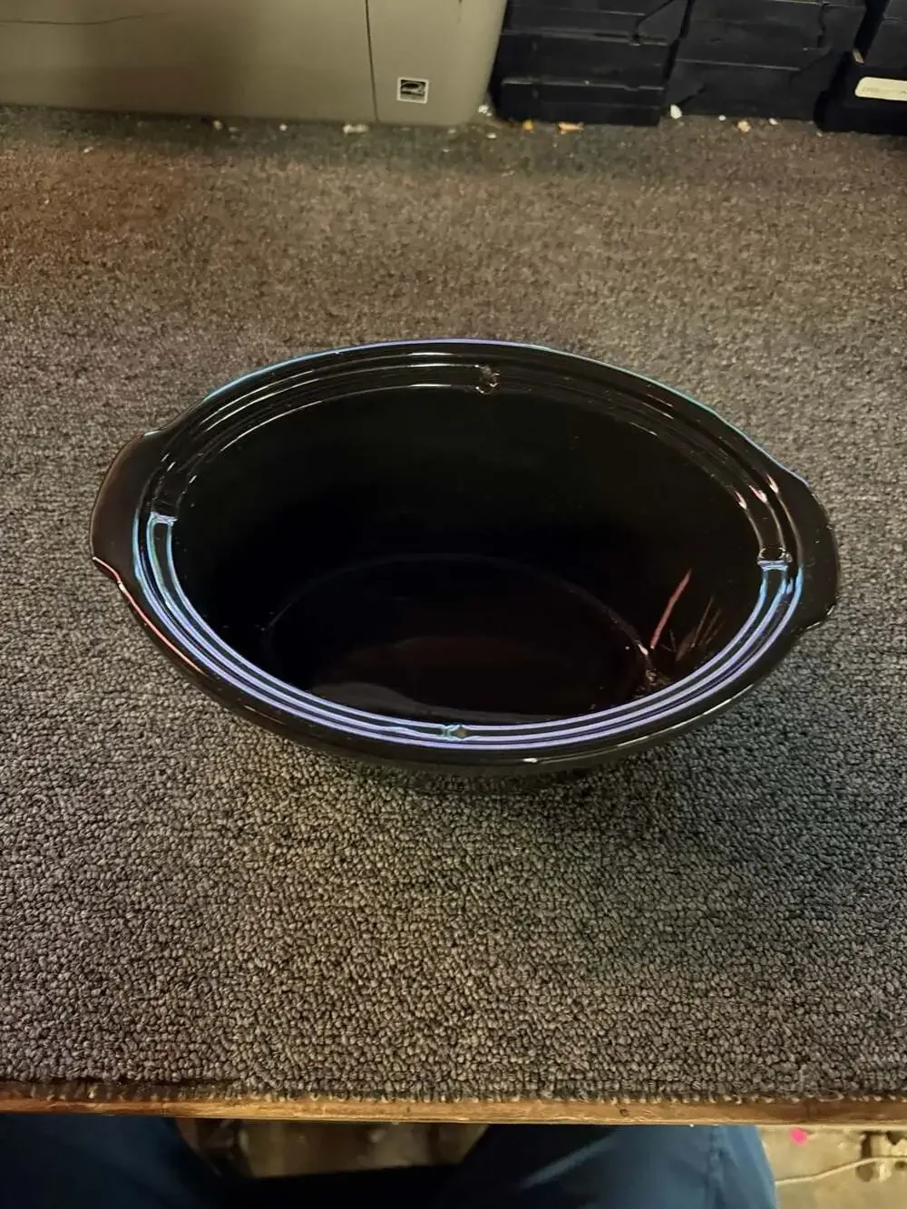 Pro Pots Model PP-15 1.5-Quart Football Shaped Slow Cooker